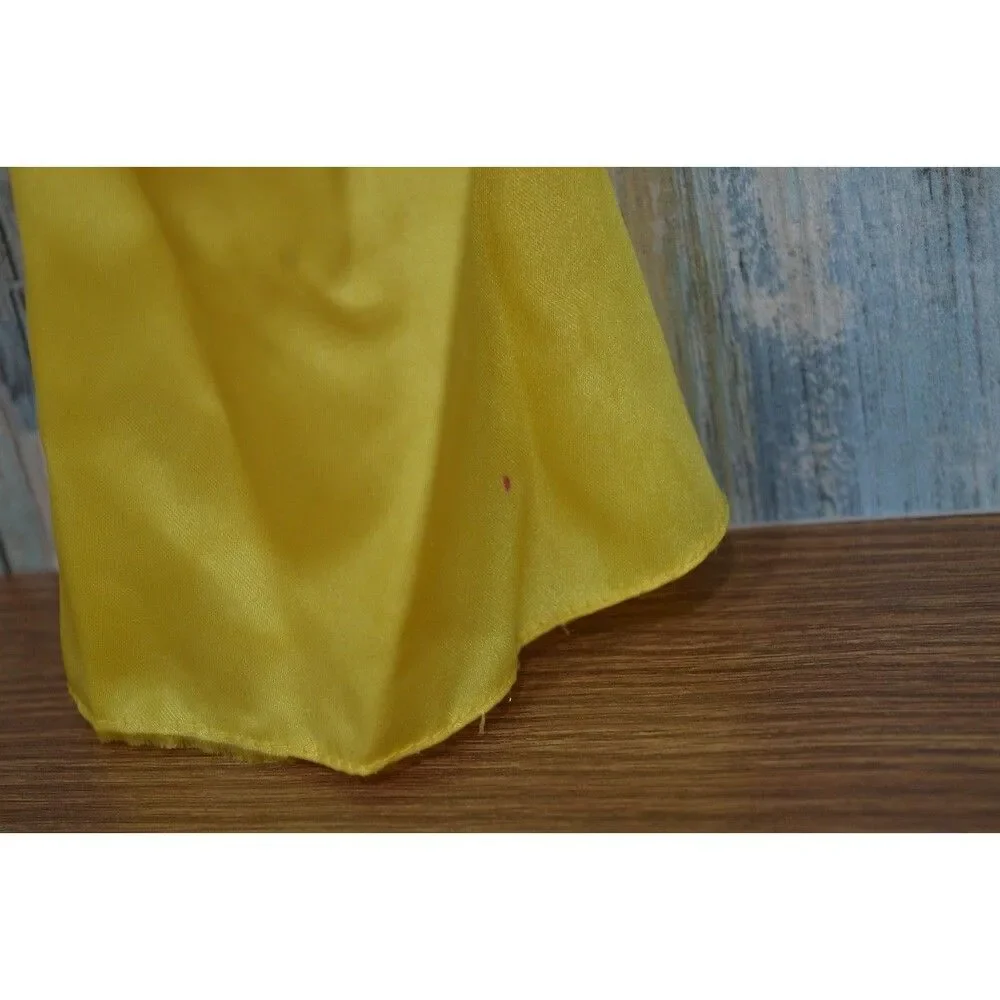 Vintage Mattel Disney Belle Barbie Doll 1999 Beauty and the Beast Yellow Gown